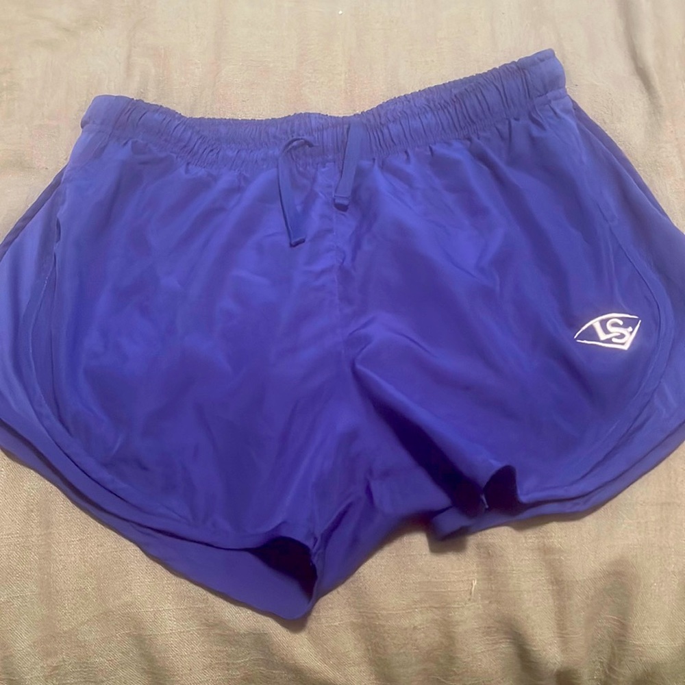 Blue Louisville Slugger Atlantic shorts!